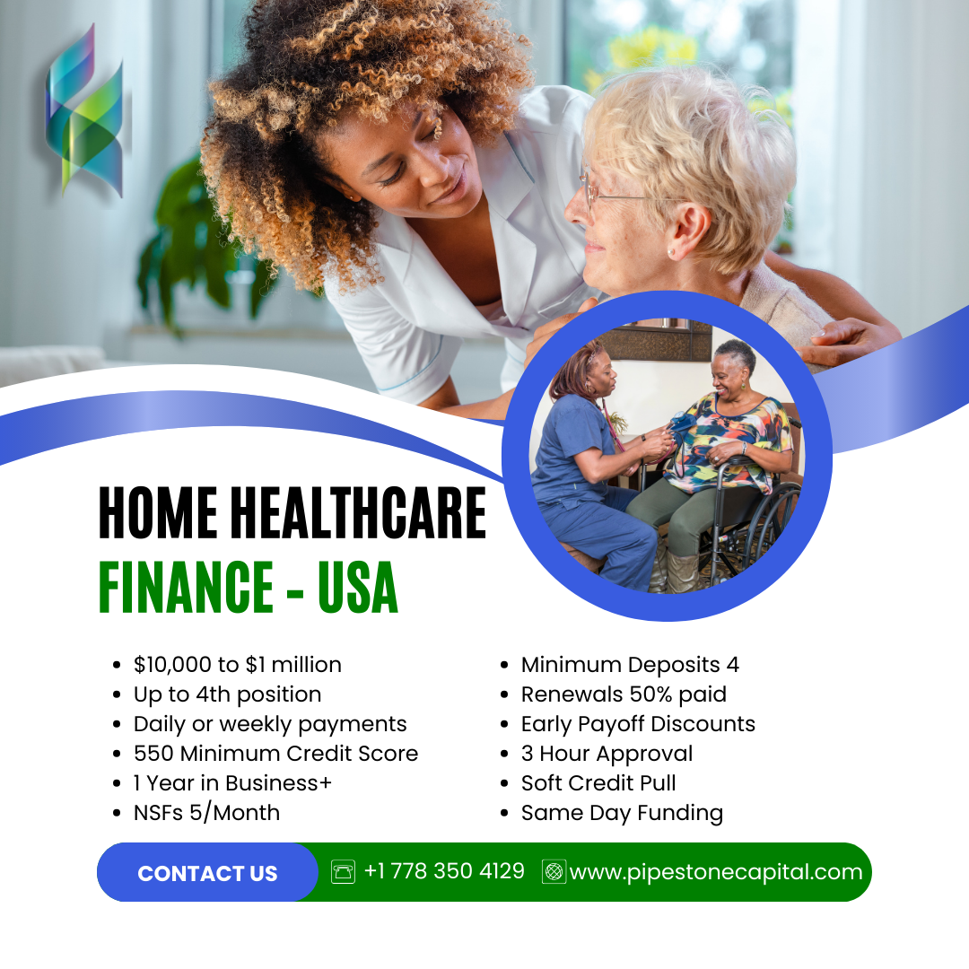 Home Health Care Finance Available in the USA